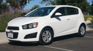 White car personal limousine